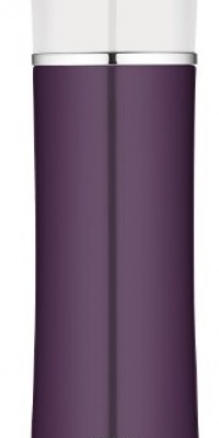 Thermos 16-Ounce Stainless Steel Beverage Bottle, Plum Thermos 16-Ounce Stainless Steel Beverage Bottle, Plum