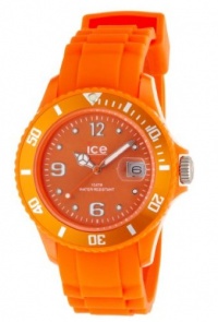 Ice-Watch Unisex SI.OE.U.S.09 Sili Collection Orange Plastic and Silicone Watch Ice-Watch Unisex SI.OE.U.S.09 Sili Collection Orange Plastic and Silicone Watch
