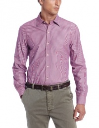 IZOD Men's Long Sleeve Slim Fit Micro Stripe Button Down IZOD Men's Long Sleeve Slim Fit Micro Stripe Button Down