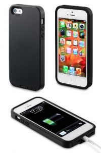 Acase Dual Layer iPhone 5 Case / Cover (Apple iPhone 5) - Superleggera Pro Fit for New iPhone 5 (Black)