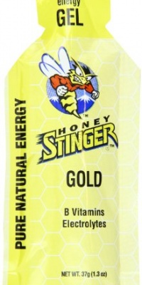 Honey Stinger Gold Energy Gel, 1.3-Ounce Gels (Pack of 24)