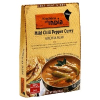 Kitchens of India Ready To Eat Mirch Ka Salan, Mild Chili Pepper Curry Dinner, 10-Ounce Boxes (Pack of 6) Kitchens of India Ready To Eat Mirch Ka Salan, Mild Chili Pepper Curry Dinner, 10-Ounce Boxes (Pack of 6)