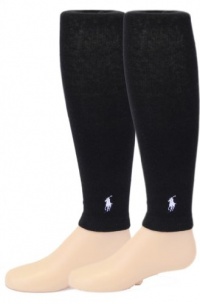 Ralph Lauren 2 Pair Cotton Footless Tights black 4-6x Ralph Lauren 2 Pair Cotton Footless Tights black 4-6x
