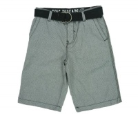 Epic Threads Boy's Belted Shorts Ebony Black 18