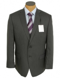 Calvin Klein Steel Mens Charcoal 3 Piece Slim Fit Suit Calvin Klein Steel Mens Charcoal 3 Piece Slim Fit Suit