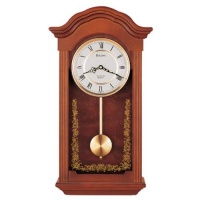 Bulova C4443 Baronet Clock, Mahogany Finish Bulova C4443 Baronet Clock, Mahogany Finish
