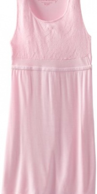 Design History Girls 7-16 Lace Top Dress, Pink Cloud, Medium Design History Girls 7-16 Lace Top Dress, Pink Cloud, Medium