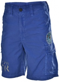 True Religion Men's Samuel Poplin Patch Cargo Shorts True Religion Men's Samuel Poplin Patch Cargo Shorts