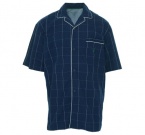 Nautica Men's Woven Bowden Short Sleeve Camp Shirt