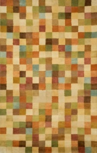 Liora Manne Petra Squares Rug, 42 by 66-Inch, Pastel Liora Manne Petra Squares Rug, 42 by 66-Inch, Pastel