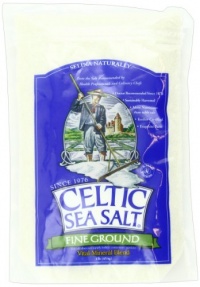 Celtic Sea Salt, Fine Ground, 16 Ounce Celtic Sea Salt, Fine Ground, 16 Ounce