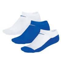 Nike Golf Boy's Anklet Golf Socks (3-Pair), White/Game Royal, 3-5 Nike Golf Boy's Anklet Golf Socks (3-Pair), White/Game Royal, 3-5