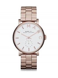 Marc by Marc Jacobs Rose Goldtone Stainless Steel Watch - Rose Gold Marc by Marc Jacobs Rose Goldtone Stainless Steel Watch - Rose Gold
