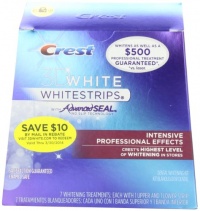Crest 3d White Intensive Professional Effects Teeth Whitening Strips 7 Count Crest 3d White Intensive Professional Effects Teeth Whitening Strips 7 Count