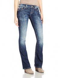 Miss Me Juniors Mid Rise Paisley Bootcut Jean Miss Me Juniors Mid Rise Paisley Bootcut Jean
