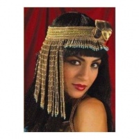 Snake Beaded Egyptian Head Band - Great with Cleopatra Costumes Snake Beaded Egyptian Head Band - Great with Cleopatra Costumes