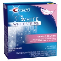 Crest 3d White Gentle Routine Teeth Whitening Strips 28 Count Crest 3d White Gentle Routine Teeth Whitening Strips 28 Count