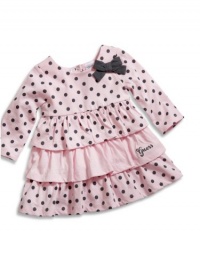 GUESS Kids Girls Newborn Girl Tiered Dress & Bloomers Set (0-9M), LIGHT PINK (6/9M) GUESS Kids Girls Newborn Girl Tiered Dress & Bloomers Set (0-9M), LIGHT PINK (6/9M)