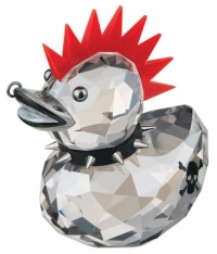 Swarovski Happy Duck - Punk Duck Figurine Swarovski Happy Duck - Punk Duck Figurine