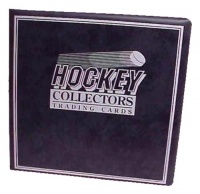 Ultra Pro 3-Ring (D-Ring Binder) Black Hockey Card Album Ultra Pro 3-Ring (D-Ring Binder) Black Hockey Card Album
