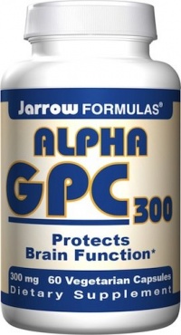 Jarrow Formulas Alpha GPC, 300mg, 60 Vegetarian Capsules