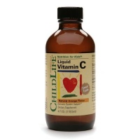 Child Life Liquid Vitamin C, Orange Flavor, Glass Bottle, 4-Ounce Child Life Liquid Vitamin C, Orange Flavor, Glass Bottle, 4-Ounce