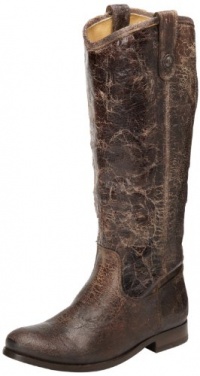 FRYE Women's Melissa Button Glazed Boot,Chocolate,9 M US FRYE Women's Melissa Button Glazed Boot,Chocolate,9 M US