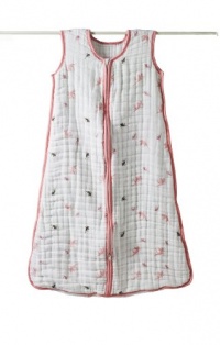 aden + anais Cozy Slumber Muslin Four Layer Sleeping Bag, Baby Cakes, Fairies, Large aden + anais Cozy Slumber Muslin Four Layer Sleeping Bag, Baby Cakes, Fairies, Large