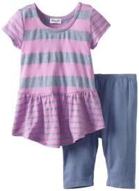 Splendid Littles Baby-girls Newborn Marseille Chambray Stripe Peplum Set, Dahlia, 6-12 Months Splendid Littles Baby-girls Newborn Marseille Chambray Stripe Peplum Set, Dahlia, 6-12 Months