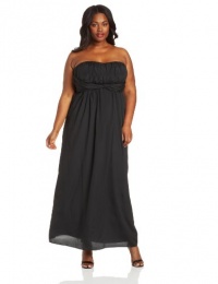 Jessica Simpson Women's Plus-Size Twist Front Maxi Dress