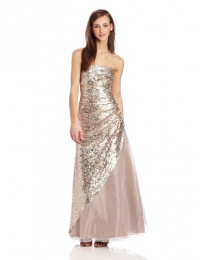 Jump Juniors Glamorous Sequin Gown, Taupe, 9 Jump Juniors Glamorous Sequin Gown, Taupe, 9