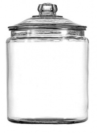 Anchor Hocking Heritage Hill Glass Cookie/Candy Jar, 1-Gallon Anchor Hocking Heritage Hill Glass Cookie/Candy Jar, 1-Gallon
