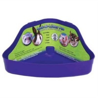 Ware Plastic Lock-N-Litter Small Pet Pan, Colors May Vary Ware Plastic Lock-N-Litter Small Pet Pan, Colors May Vary