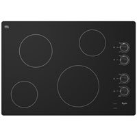Whirlpool W5CE3024XB 30 Black Electric Smoothtop Cooktop Whirlpool W5CE3024XB 30 Black Electric Smoothtop Cooktop