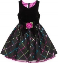 Bonnie Jean Little Girls Velvet Sweetheart Dress (3/3T) Bonnie Jean Little Girls Velvet Sweetheart Dress (3/3T)