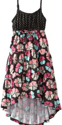 Roxy Girls 2-6X Epic Maxi, True Black Floral Ditsy, Medium