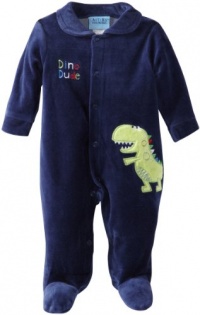 Carter's Watch the Wear Baby-Boys Newborn Dino Coverall, Navy, 0-3 Months