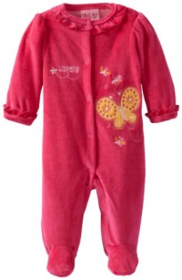 Carter's Watch the Wear Baby-Girls Newborn Butterfly Coverall, Dark Pink, 0-3 Months Carter's Watch the Wear Baby-Girls Newborn Butterfly Coverall, Dark Pink, 0-3 Months