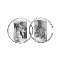 Nambe Forever Double Frame, 5 by 7-Inch, Frame, Metal Alloy Nambe Forever Double Frame, 5 by 7-Inch, Frame, Metal Alloy