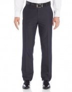 Kenneth Cole Reaction Men's Micro Pin Stripe Slim Fit Flat Front Pant