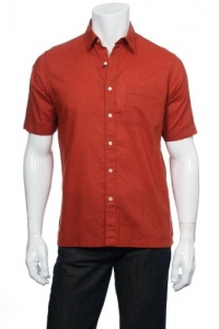 Tasso Elba Tandori Linen SS Button Down Shirt Tasso Elba Tandori Linen SS Button Down Shirt