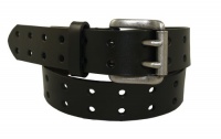 Levi's Boys 8-20 Levi'S Black Bridle Jean Belt With Double Row Perforated Holes,Black,MD (waist 26 - 28) Levi's Boys 8-20 Levi'S Black Bridle Jean Belt With Double Row Perforated Holes,Black,MD (waist 26 - 28)