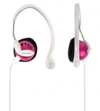 Koss CLIPPERPNK Clipper Lightweight Clip-on Stereophone with In-line Volume Control - (PINK) Koss CLIPPERPNK Clipper Lightweight Clip-on Stereophone with In-line Volume Control - (PINK)