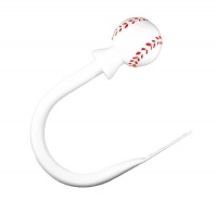 BCL Drapery Hardware 58BBHB Baseball Rod Set BCL Drapery Hardware 58BBHB Baseball Rod Set