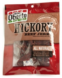 Oh Boy! Oberto Natural Style Beef Jerky, Hickory, 3.25-Ounce package (Pack of 4) Oh Boy! Oberto Natural Style Beef Jerky, Hickory, 3.25-Ounce package (Pack of 4)