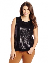Calvin Klein Women's Plus-Size Shine Shell Tank Sweater Calvin Klein Women's Plus-Size Shine Shell Tank Sweater