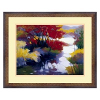 Indian Summer Framed Wall Art by Tadashi Asoma - 21.89W x 17.89H in. Indian Summer Framed Wall Art by Tadashi Asoma - 21.89W x 17.89H in.