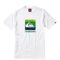 Quiksilver Chaos T-Shirt - Short-Sleeve - Little Boys' White, 2T Quiksilver Chaos T-Shirt - Short-Sleeve - Little Boys' White, 2T