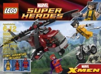 LEGO Wolverine Chopper Showdown 6866 LEGO Wolverine Chopper Showdown 6866