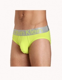 Calvin Klein Men's Steel Micro Hip Brief Underwear-Lime Green Calvin Klein Men's Steel Micro Hip Brief Underwear-Lime Green